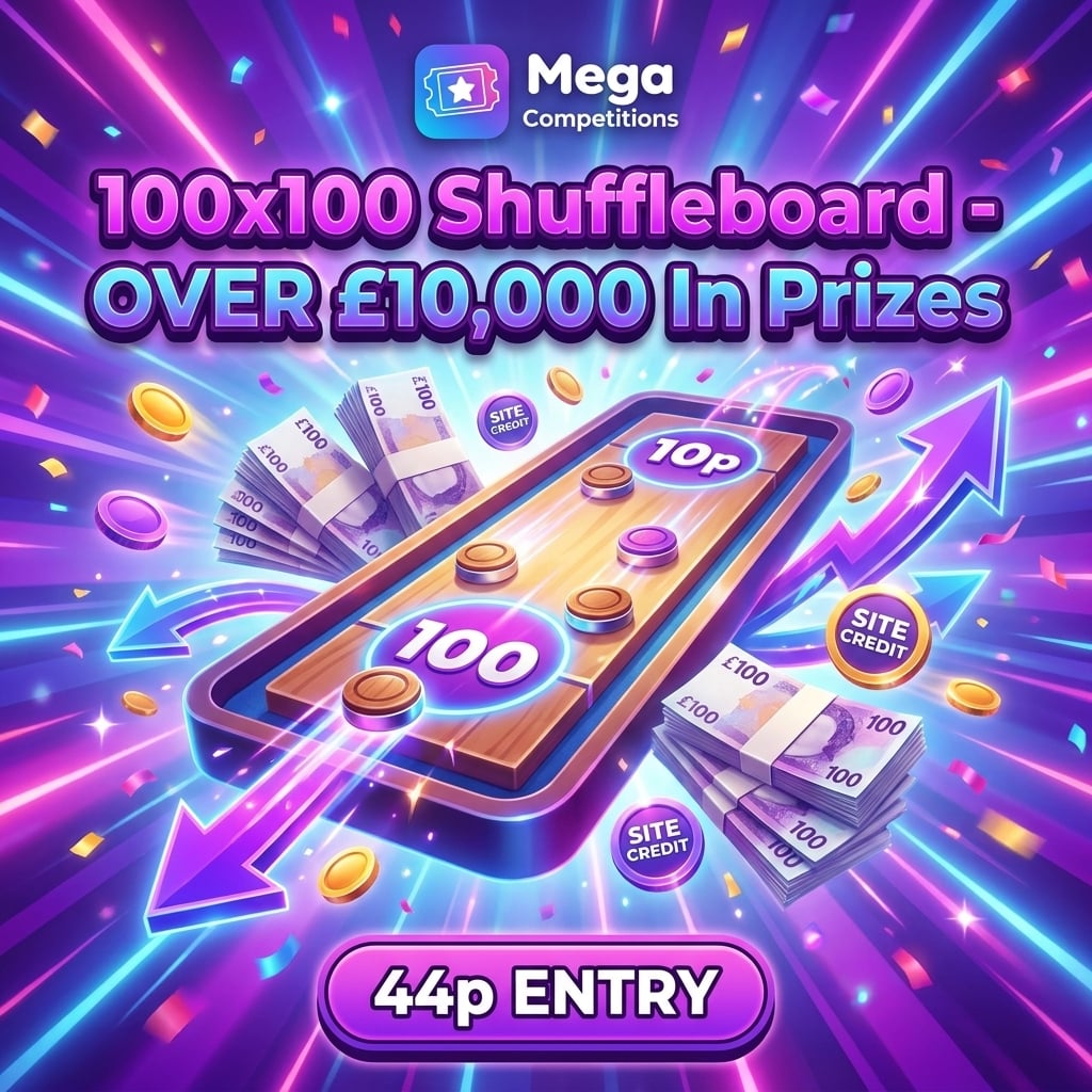 100x100 Shuffleboard - OVER £10,000 In Prizes - image 1