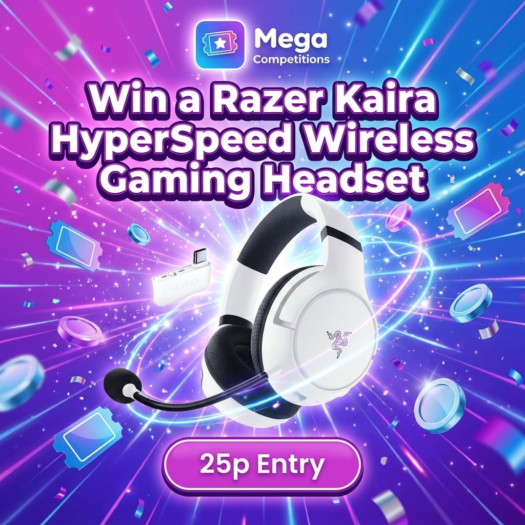 Win a Razer Kaira HyperSpeed Wireless Gaming Headset